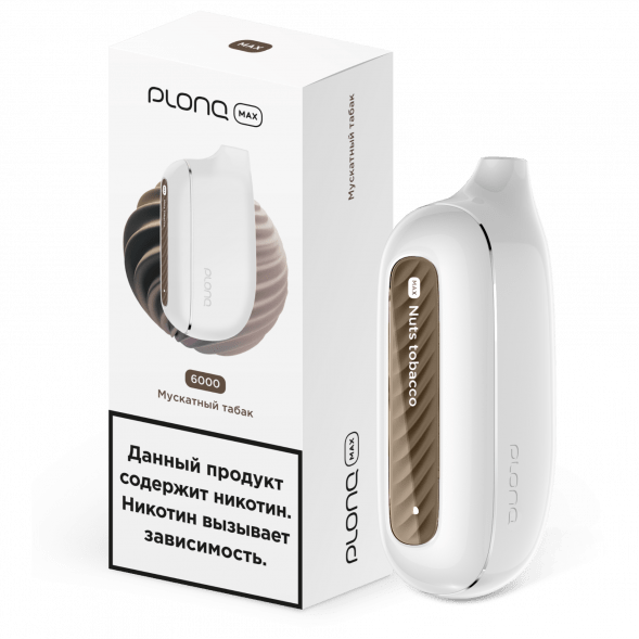 PLONQ MAX - Мускатный Табак (6000 затяжек) купить в Ижевске