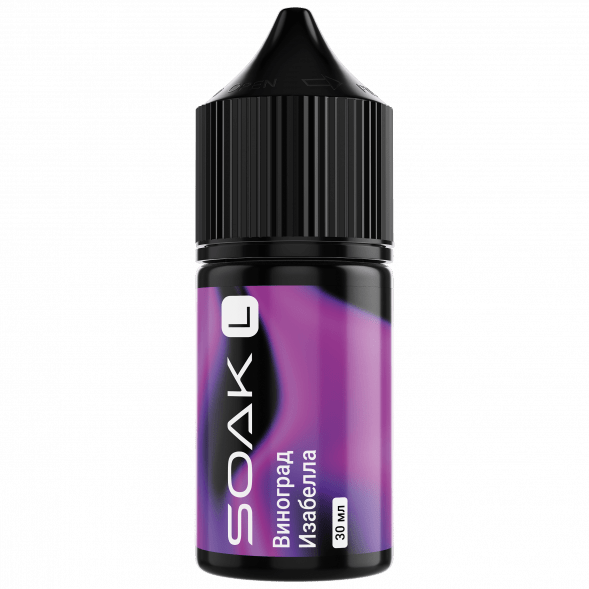 Жидкость SOAK L30 - Isabella Grapes (Виноград Изабелла, 30 мл, 2 мг) купить в Ижевске