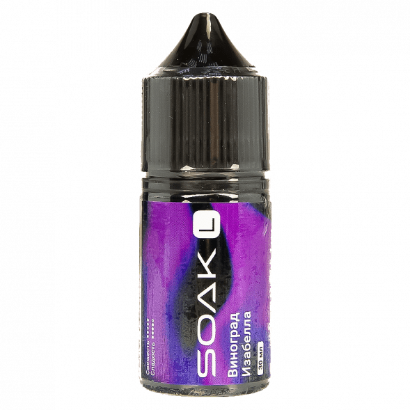 Жидкость SOAK L30 - Isabella Grapes (Виноград Изабелла, 30 мл, 2 мг) купить в Ижевске