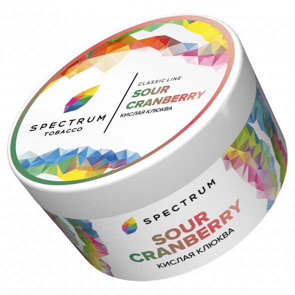 Табак Spectrum - Sour Cranberry (Кислая Клюква, 200 грамм) купить в Ижевске