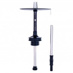 Кальян MISHA Rebel - Jet Black (Чёрный Матовый, Без Колбы)