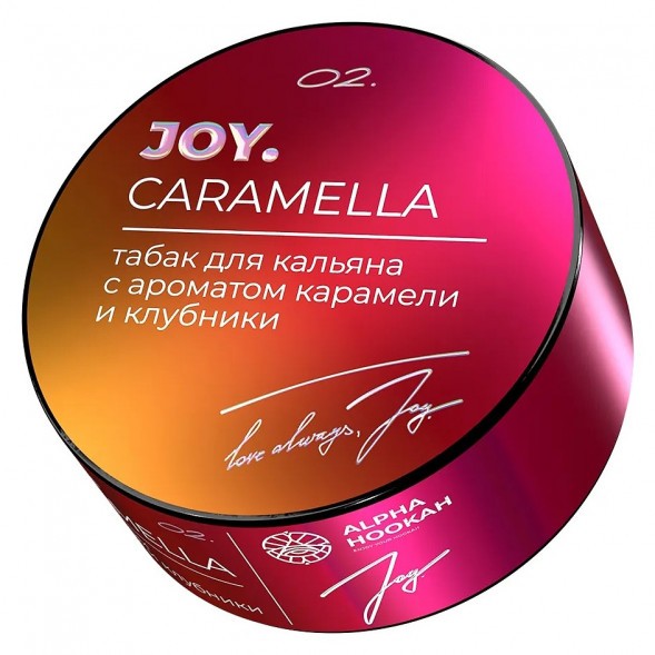 Табак Joy - Caramella (Клубника и Карамель, 25 грамм) купить в Ижевске
