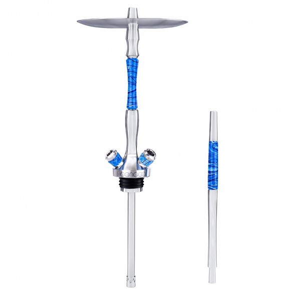 Кальян UNION - Fibonacci Акрил Голубой II (Без Колбы) купить в Ижевске