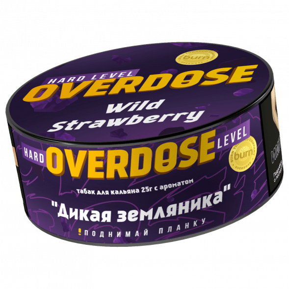 Табак Overdose - Wild Strawberry (Дикая Земляника, 25 грамм) купить в Ижевске