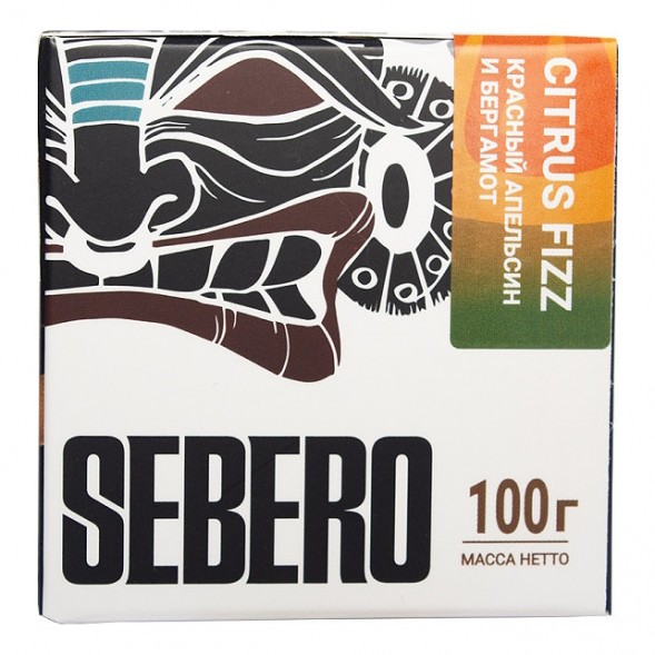 Табак Sebero - Citrus Fizz (Красный Апельсин и Бергамот, 100 грамм) купить в Ижевске
