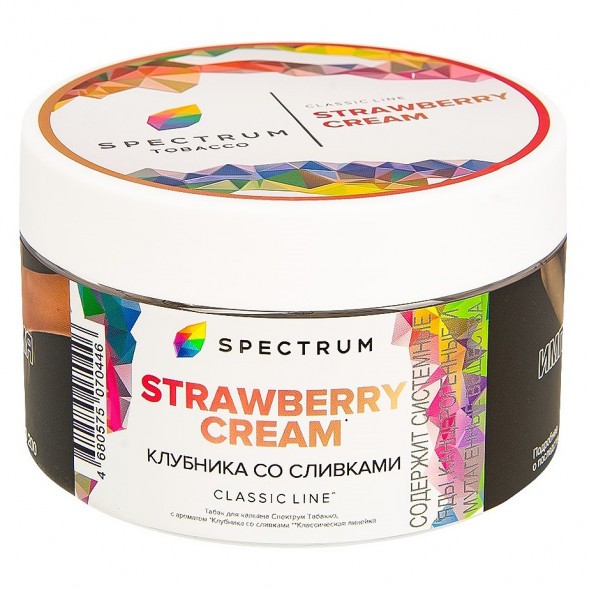 Табак Spectrum - Strawberry Cream (Клубника со Сливками, 200 грамм) купить в Ижевске