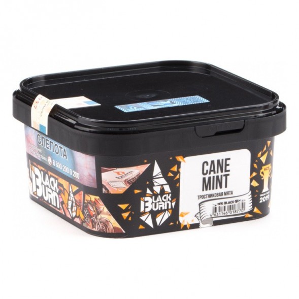 Табак BlackBurn - Cane Mint (Тростниковая Мята, 200 грамм) купить в Ижевске