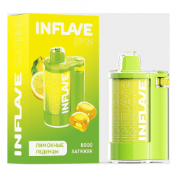 INFLAVE SPIN - Лимонные Леденцы (8000 затяжек)