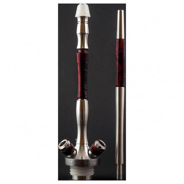 Кальян UNION - Fibonacci Гибрид (Чёрно-Красный, Без Колбы) купить в Ижевске