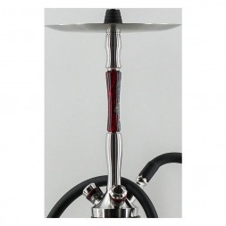 Кальян UNION - Fibonacci Гибрид (Чёрно-Красный, Без Колбы)