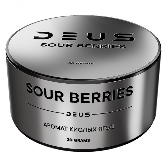 Табак Deus - Sour Berries (Кислые Ягоды, 30 грамм) купить в Ижевске