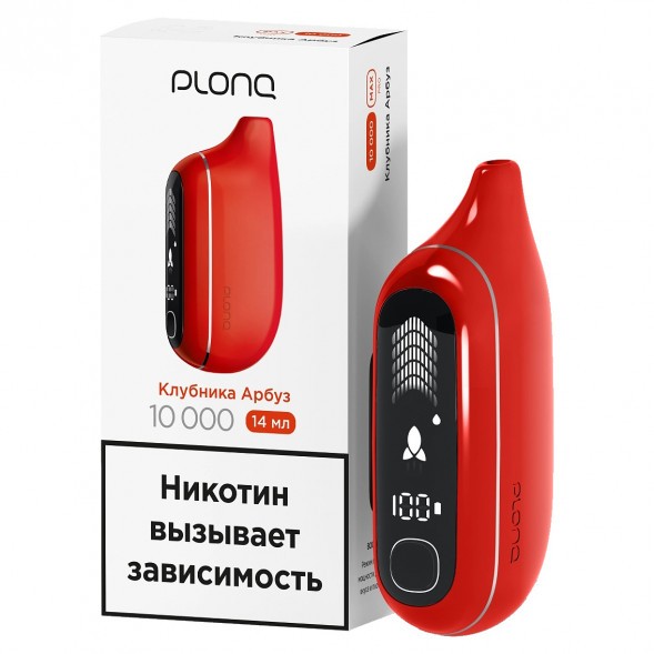 PLONQ MAX PRO - Клубника Арбуз (10000 затяжек) купить в Ижевске