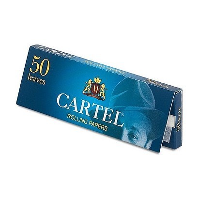 Бумага для самокруток Cartel - Blue (50 штук) купить в Ижевске