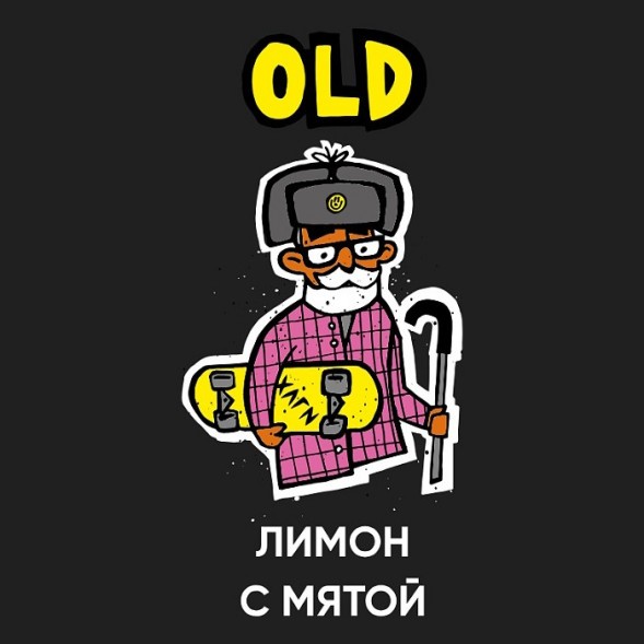 Табак Хулиган Hard - OLD (Лимон с Мятой, 200 грамм) купить в Ижевске
