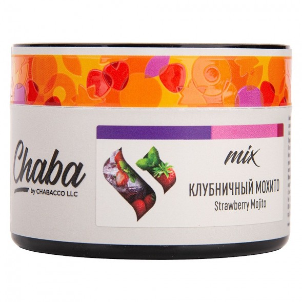 Смесь Chaba Mix - Strawberry Mojito (Клубничный Мохито, 40 грамм) купить в Ижевске