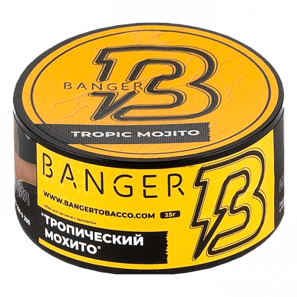 Табак Banger - Tropic Mojito (Тропический Мохито, 25 грамм) купить в Ижевске