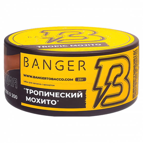 Табак Banger - Tropic Mojito (Тропический Мохито, 25 грамм) купить в Ижевске