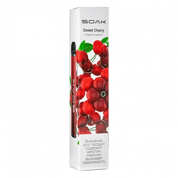 SOAK X - Sweet Cherry (Сладкая Черешня, 2200 затяжек) купить в Ижевске