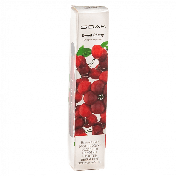 SOAK X - Sweet Cherry (Сладкая Черешня, 2200 затяжек) купить в Ижевске