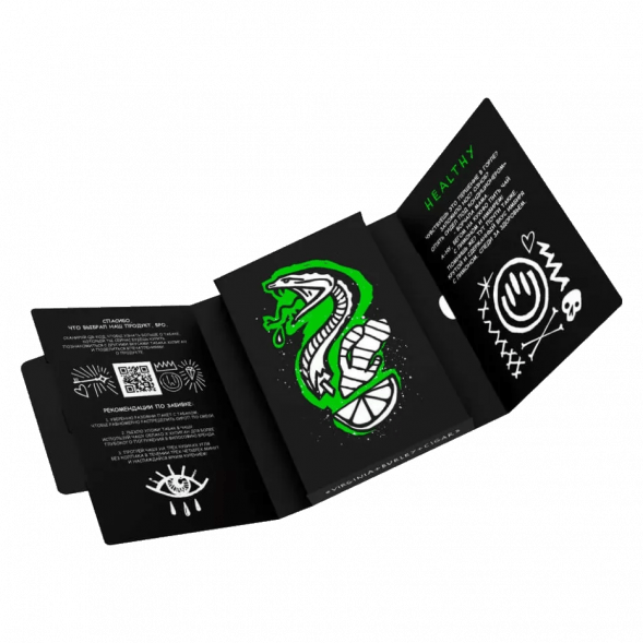 Табак Хулиган - Healthy (Имбирь и Лимон, 25 грамм) купить в Ижевске