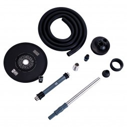 Кальян MISHA Rebel - Nardo Grey (Серый, Без Колбы)