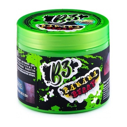 Табак B3 - Banana Berry (Банан и Ягоды, 250 грамм) купить в Ижевске