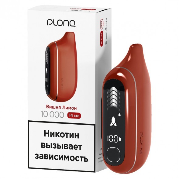 PLONQ MAX PRO - Вишня Лимон (10000 затяжек) купить в Ижевске