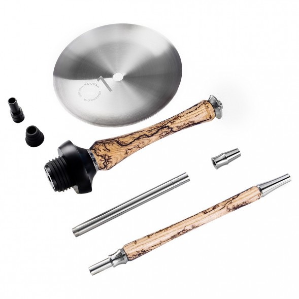 Кальян UNION - Sleek Вольт Light (Светлый Ясень, Без Колбы) купить в Ижевске