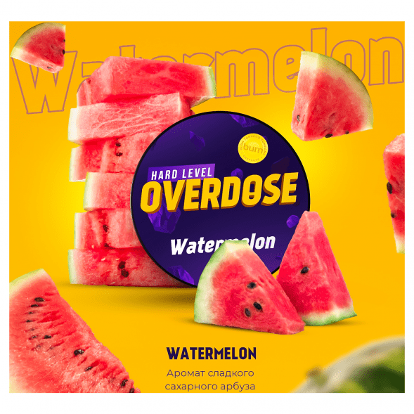 Табак Overdose - Watermelon (Сахарный Арбуз, 25 грамм) купить в Ижевске
