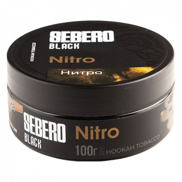 Табак Sebero Black - Nitro (Нитро, 100 грамм) купить в Ижевске