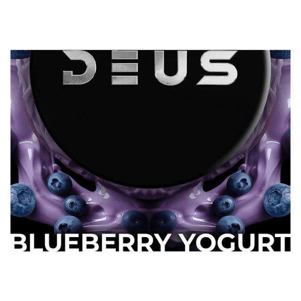 Табак Deus - Blueberry Yogurt (Черничный Йогурт, 30 грамм) купить в Ижевске