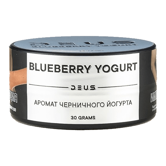 Табак Deus - Blueberry Yogurt (Черничный Йогурт, 30 грамм) купить в Ижевске