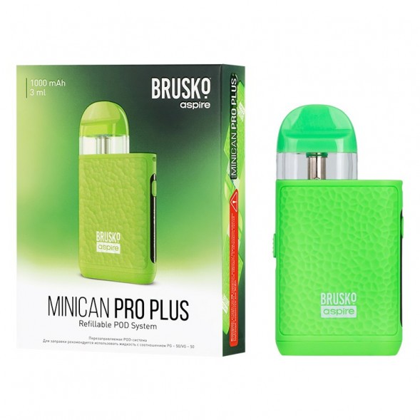 Электронная сигарета Brusko - Minican PRO Plus (Зеленый) купить в Ижевске