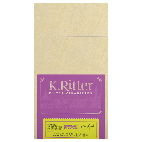 Сигариты K.Ritter - Currant SuperSlim (Смородина​​, 20 штук) купить в Ижевске
