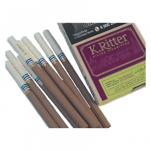 Сигариты K.Ritter - Currant SuperSlim (Смородина​​, 20 штук) купить в Ижевске