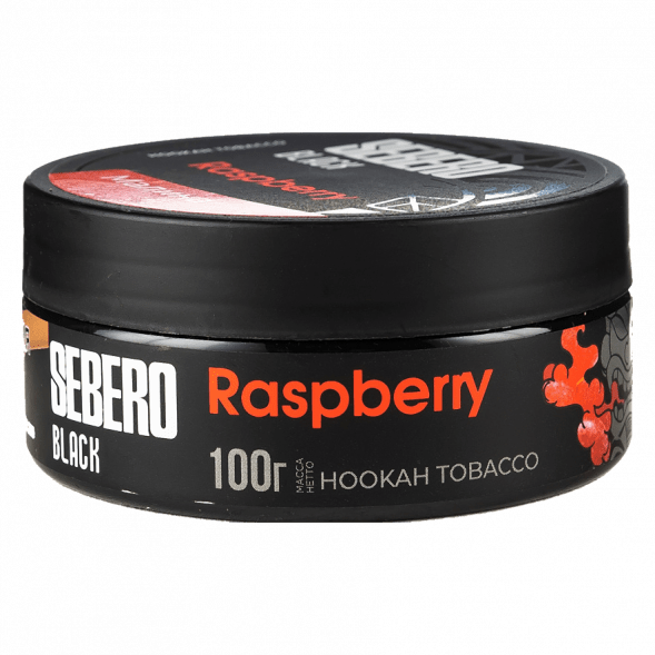 Табак Sebero Black - Raspberry (Малина, 100 грамм) купить в Ижевске