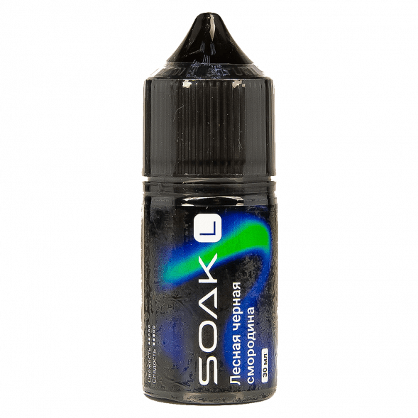 Жидкость SOAK L30 - Forest Blackcurrant (Лесная Чёрная Смородина, 30 мл, 2 мг) купить в Ижевске