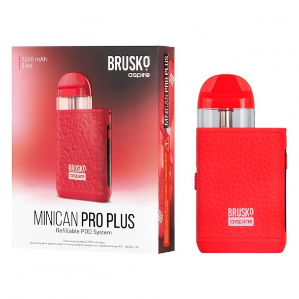 Электронная сигарета Brusko - Minican PRO Plus (Красный) купить в Ижевске