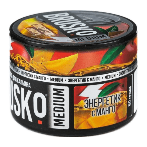 Смесь Brusko Medium - Энергетик с Манго (50 грамм) купить в Ижевске