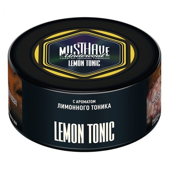 Табак Must Have - Lemon Tonic (Лимонный Тоник, 125 грамм) купить в Ижевске