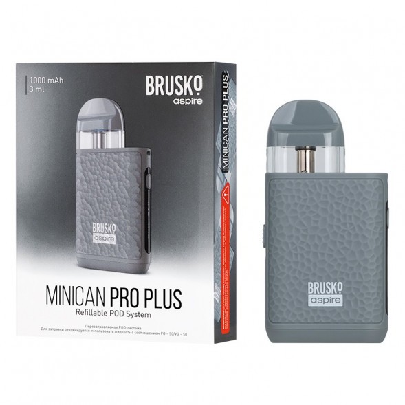 Электронная сигарета Brusko - Minican PRO Plus (Серый) купить в Ижевске