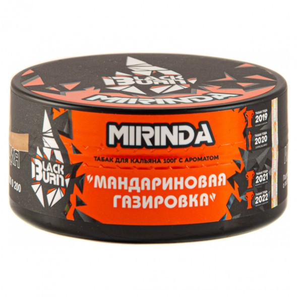 Табак BlackBurn - Mirinda (Мандариновая Газировка, 100 грамм) купить в Ижевске