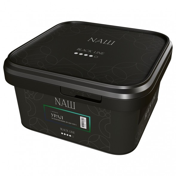 Табак NАШ BLACK - Урал (Можжевельник, Ягоды, Мята, 200 грамм) купить в Ижевске