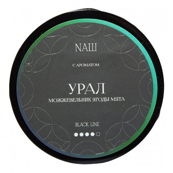 Табак NАШ BLACK - Урал (Можжевельник, Ягоды, Мята, 200 грамм) купить в Ижевске