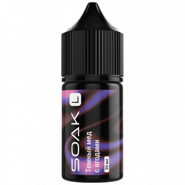 Жидкость SOAK L30 - Dark Honey Berries (Тёмный Мёд с Ягодами, 30 мл, 2 мг) купить в Ижевске