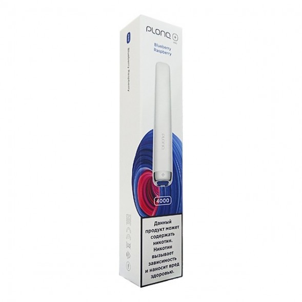 PLONQ PLUS PRO - Голубика Малина (Blueberry Raspberry, 4000 затяжек) купить в Ижевске