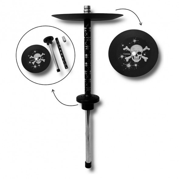 Кальян Tortuga - Бриг Scull (Без Колбы) купить в Ижевске