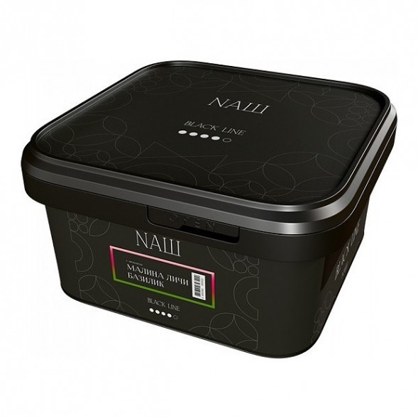 Табак NАШ BLACK - Малина Личи Базилик (200 грамм) купить в Ижевске