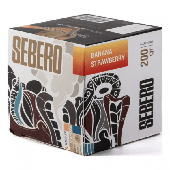 Табак Sebero - Banana Strawberry (Банан и Клубника, 200 грамм) купить в Ижевске