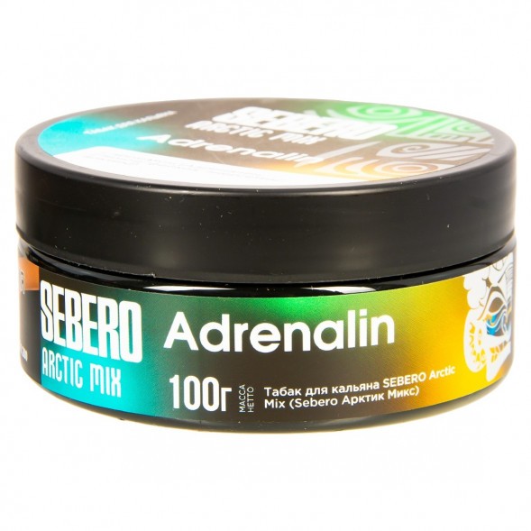 Табак Sebero Arctic Mix - Adrenalin (Адреналин, 100 грамм) купить в Ижевске